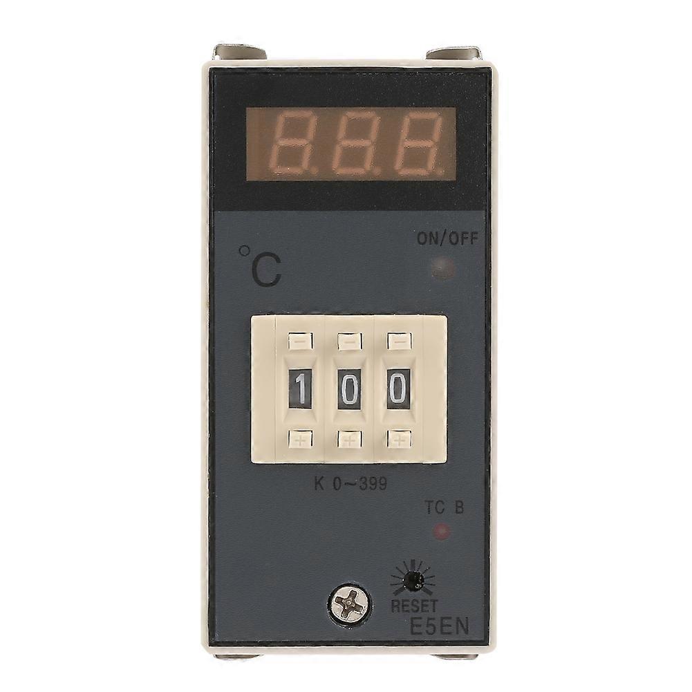 E5em Digital Thermostat 0-399 Degree Temperature Controller With K Type Thermocouple