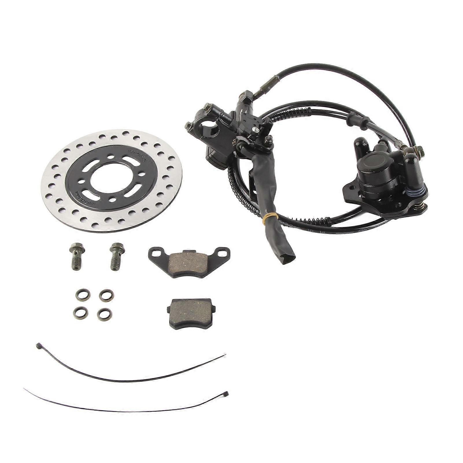 22mm Rear Hydraulic Disc Brake Caliper High Sensitivity Accurate Heat Resistant for 50cc 70cc 90cc 110cc 125cc 150cc Quad Bike ATV