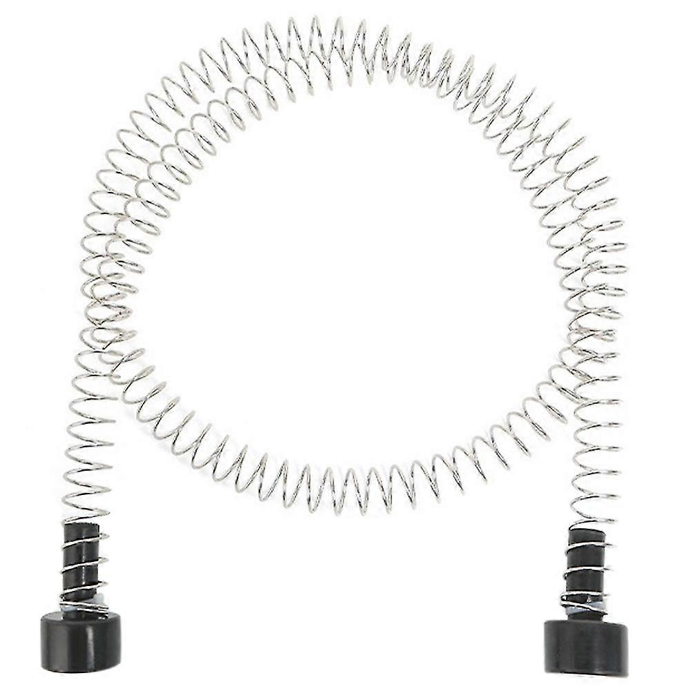 Fjærbrems for zipline 165 cm, fjærbrems for zipline i rustfritt stål, kraftig ziplinebrems, hastighet, rød