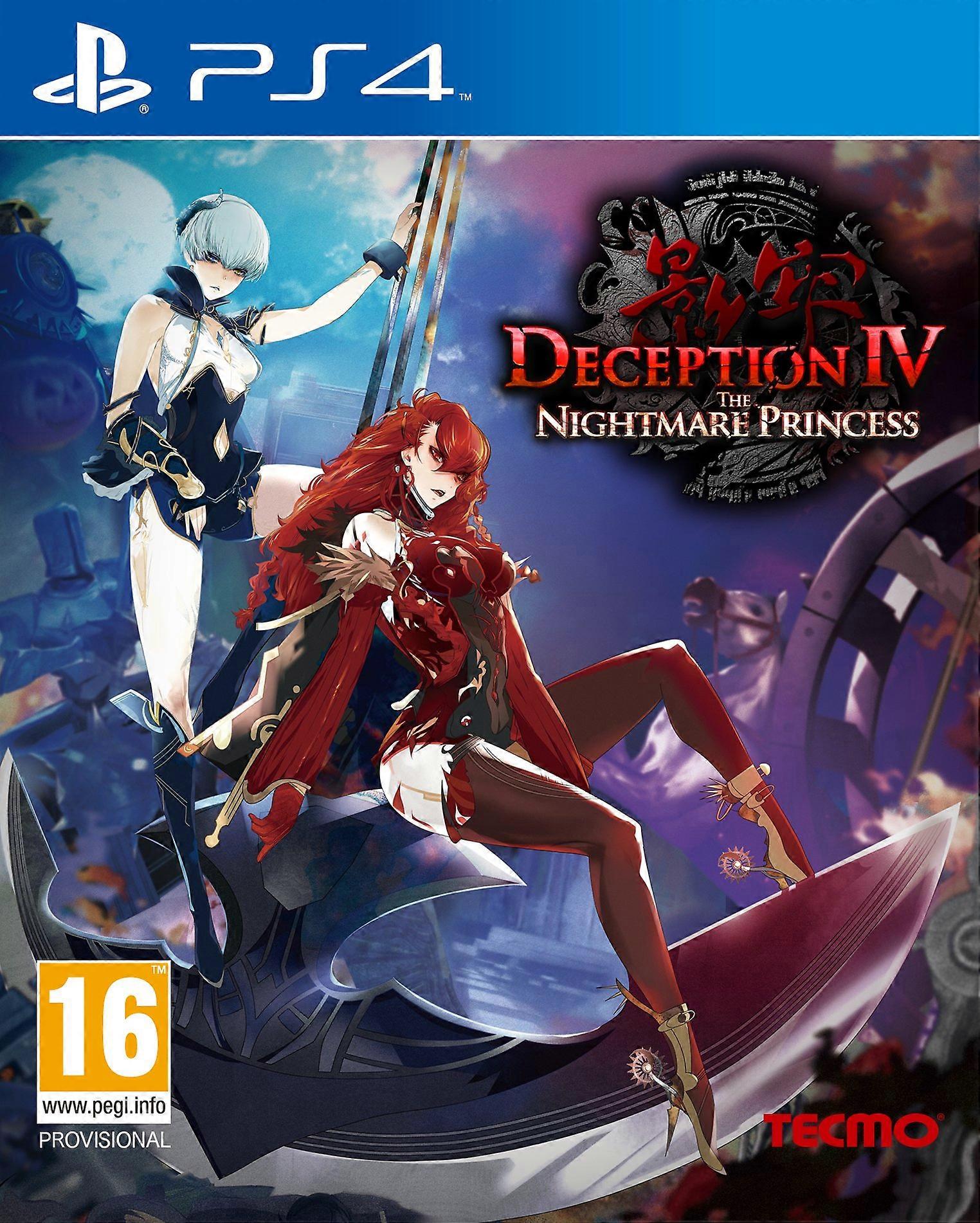 Deception IV The Nightmare Princess (PS4) - New & Sealed