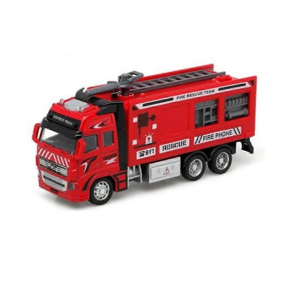 Alloy fire sprinkler truck