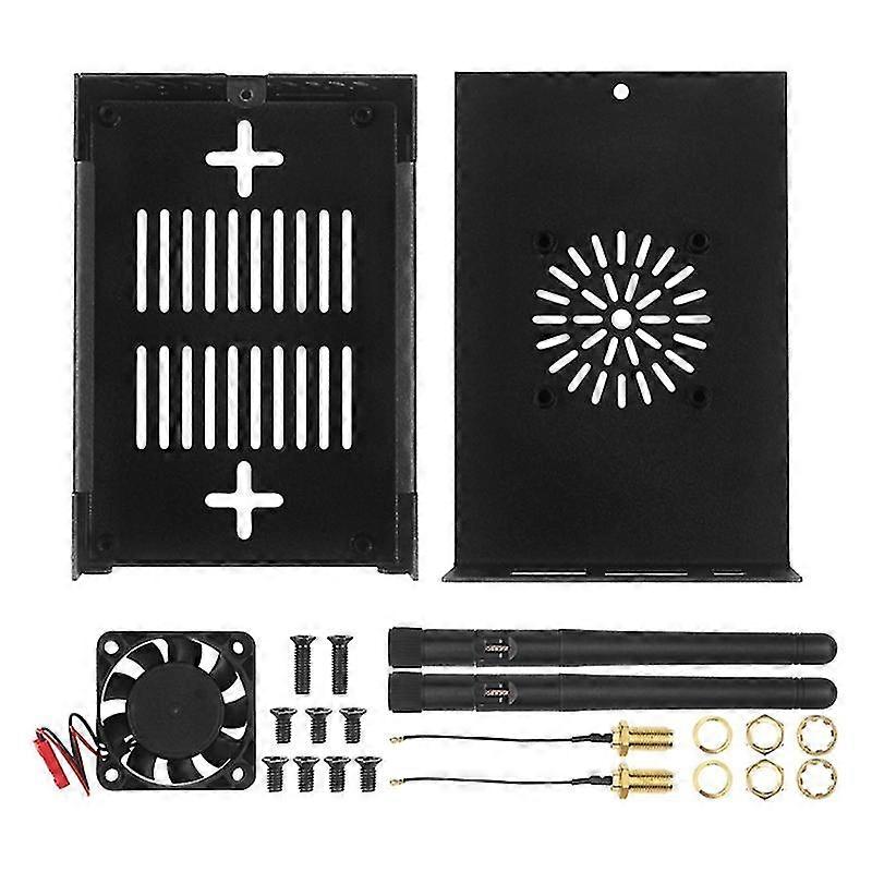 KINCJON Metal Case for Orange pi 5/5B Enclosure Development Board Protective Shells