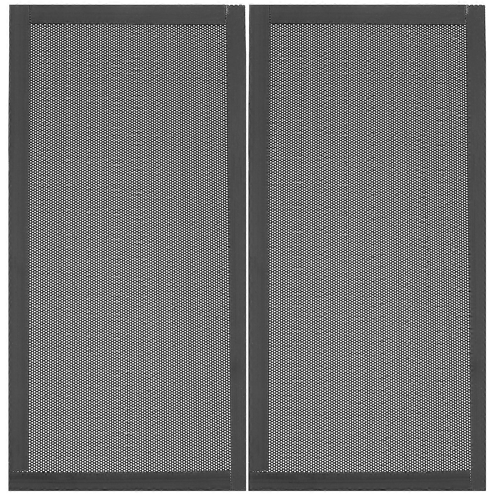 2pcs Magnetic Dust Filter Practical Computer Case Fan Dust-proof Mesh Screen