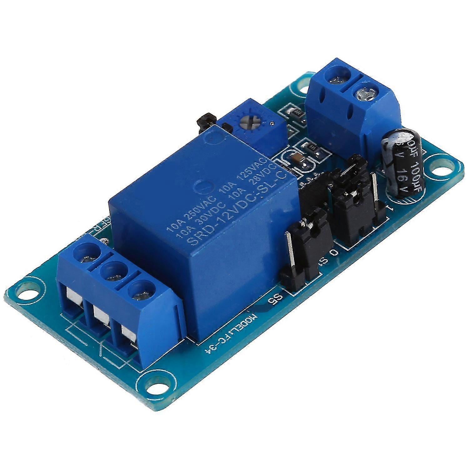 Single Channel Time Delay Relay Module Control Board Dc12v -32