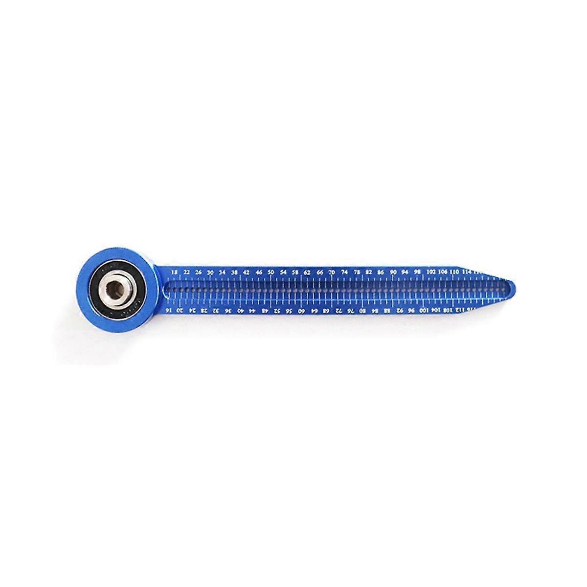 Blue Adjustable Drawing Compass Portable Drawing Compass Industrial Design Drawing Decoration Hole Ruler Ruler DIY