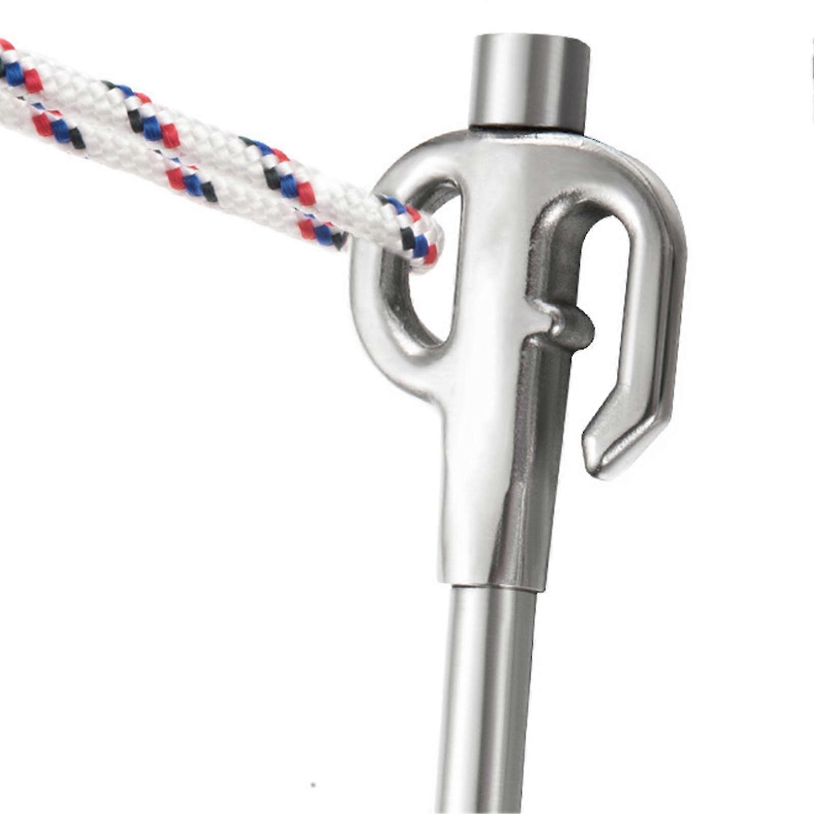 Piquet pour chien pour cour Piquet pour chien robuste pivotant à 360° Piquet pour chien robuste en acier inoxydable résistant à la rouille Piquet d'ancrage au sol pour chien pour cour