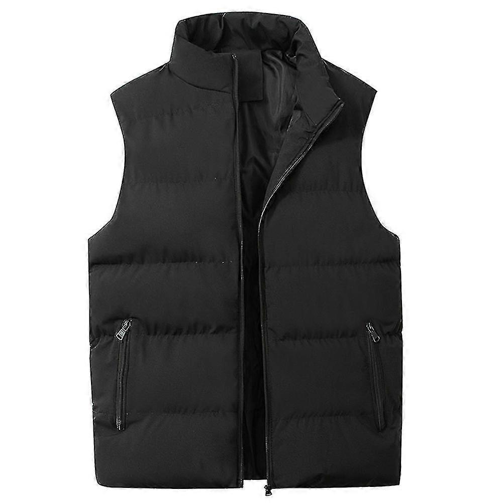 Seeunique Men'S Lightweight Packable Puffer Down Vest Sleeveless Quilted Jacket Coat
