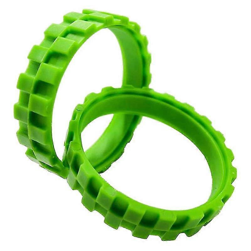 Green Tires For Wheels Series 500, 600, 700, 800 And 900 (pack Of 2) Great Adhesion And Easy Assemb