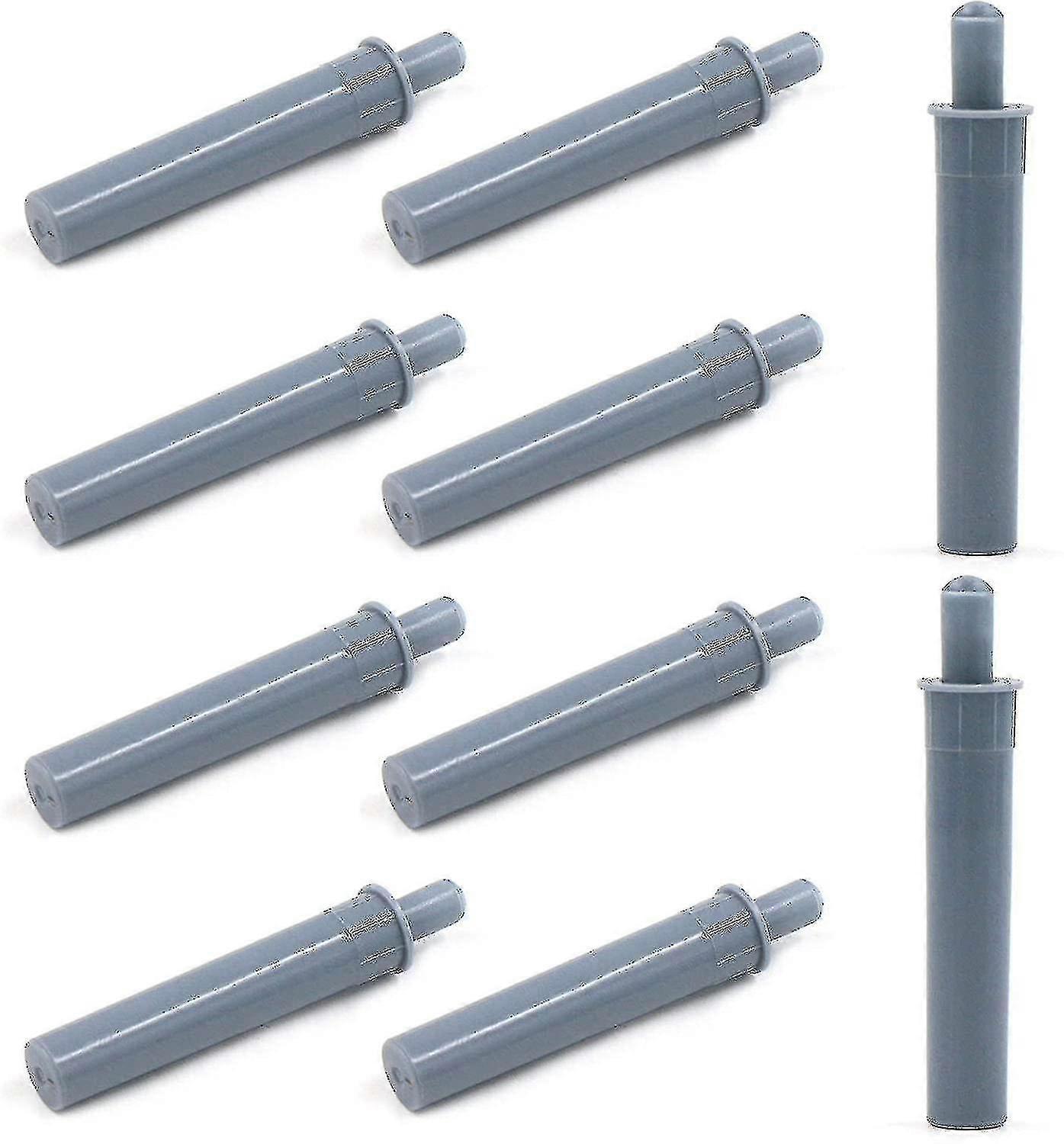 Cabinet Door Damper 10 Pieces Plastic Push Damper Buffer System For Cabinet Doors Noise Reduction Anti Collision Shock Absorbing.