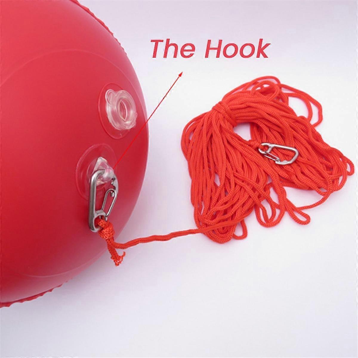 Inflatable Safety Float Scuba Diving Surface Marker Signal Float With Dive Flag 78LBS Maximum Buoyancy For Spearfishing Swimming