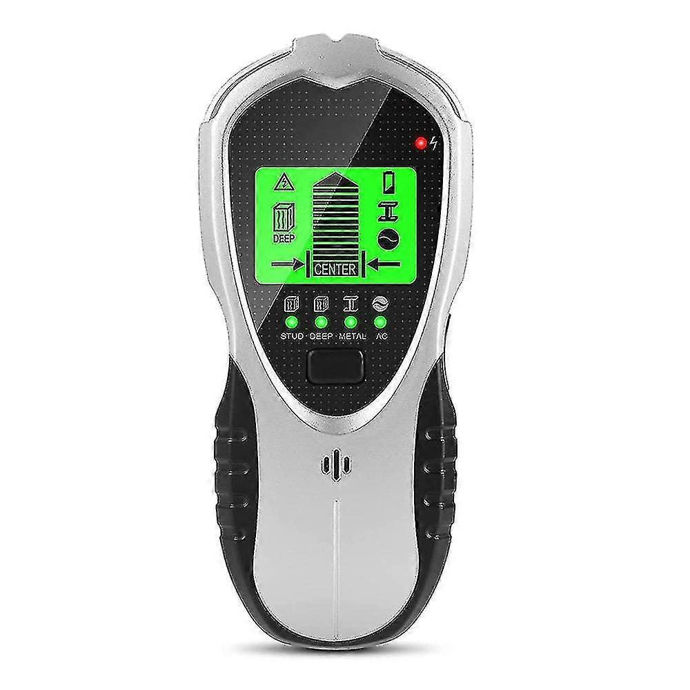 Cable Finder Wall Scanner Detector 4 In 1 Multifunctional With Lcd Display Audio Alarm, Metal Detect
