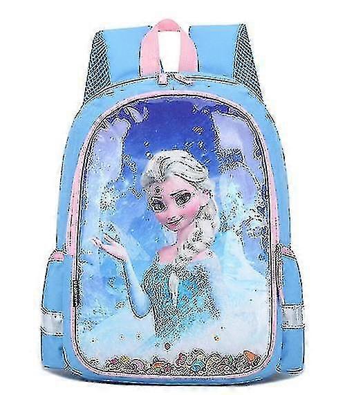 תיק גב לבנות אנה אלזה נסיכה תיק בית ספר לילדים A