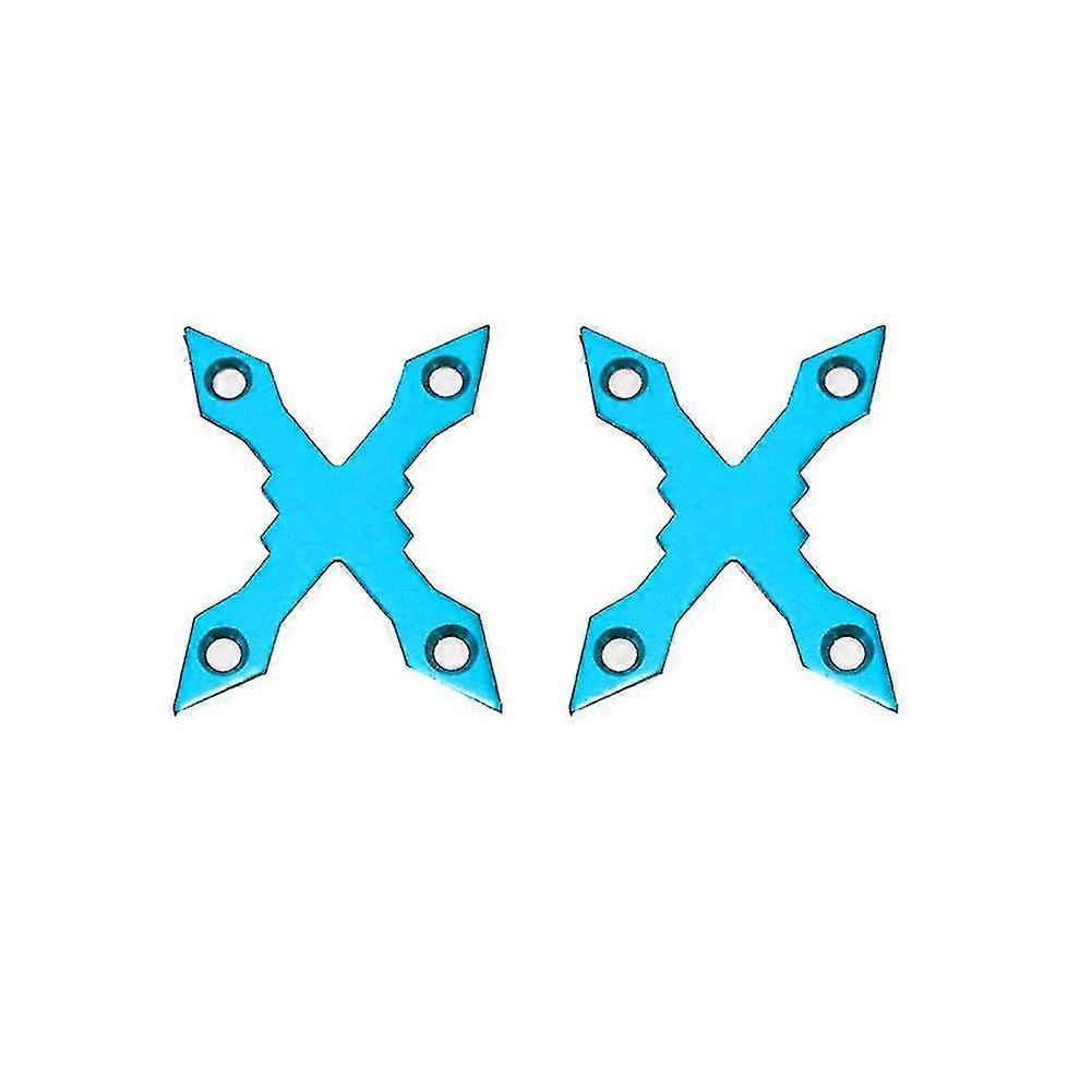 2 Pcs Protective Gaskets Longboard Hardware Deck Accessories,blue