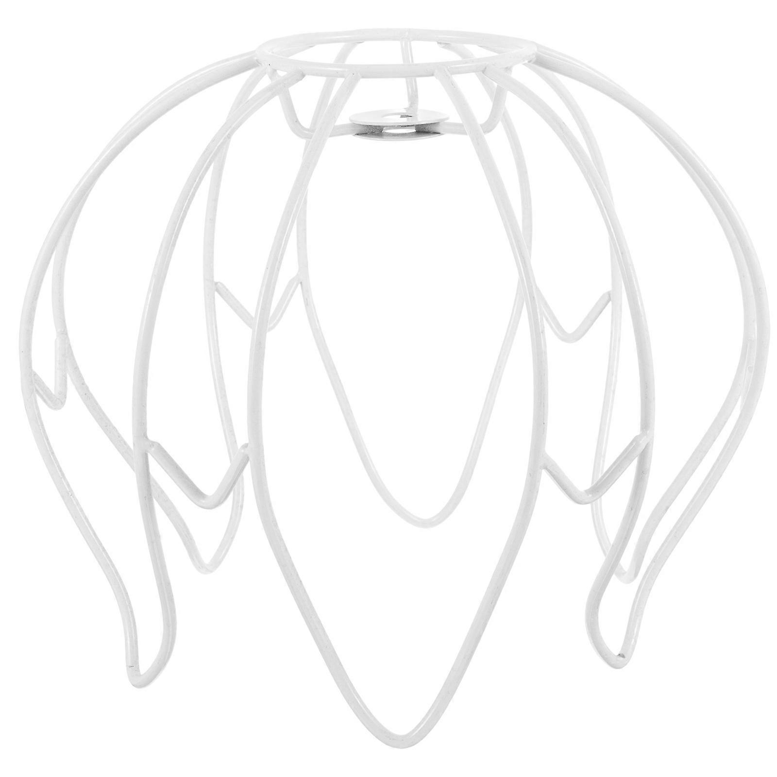 Lamp Shade Frame Vintage Bulb Guard Iron Wire Lampshade Frame DIY Lamp Shade Frame Supply