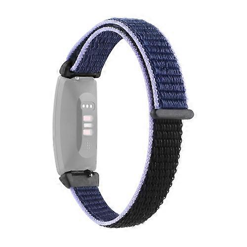 For Fitbit Inspire 2 Nylon Loop Strap Watch Band