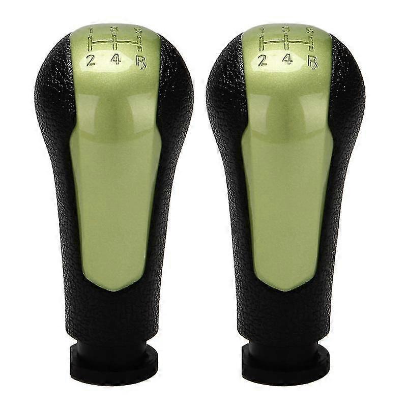 2x 5 Speed Car Gear Shift Konb Gaiter Shifter Knob For Spark 2011-2016