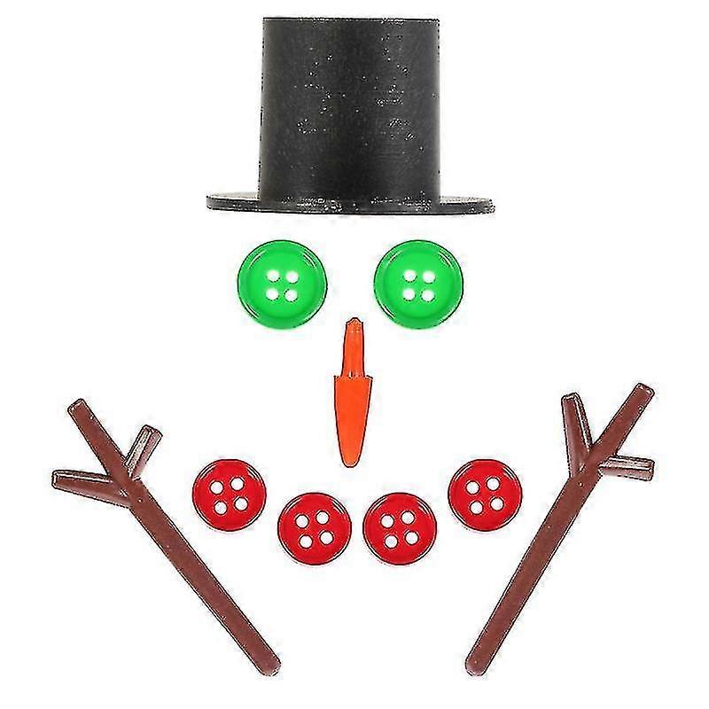 5pack Handmade Snowman