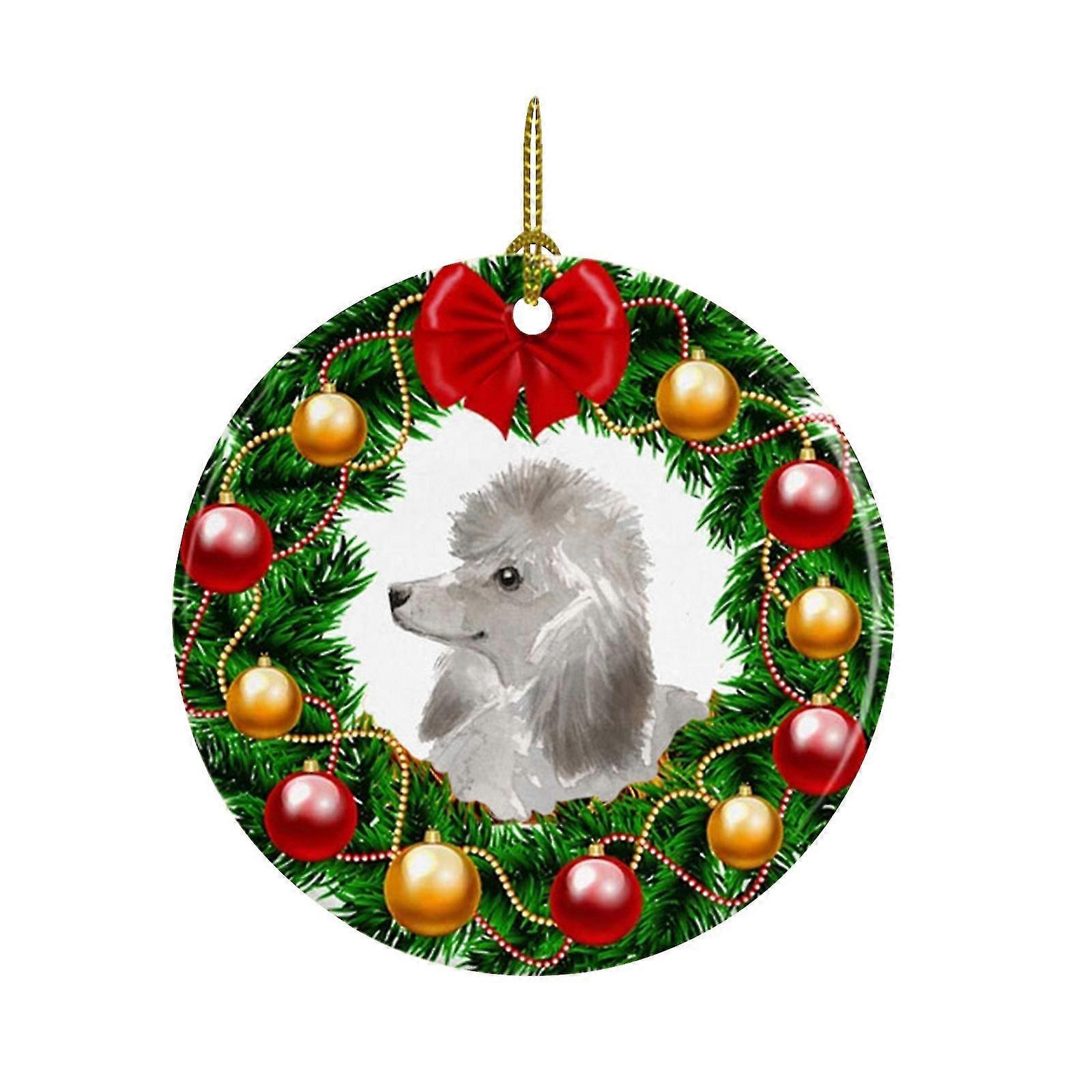 Hund juledekoration Notering, julepynt