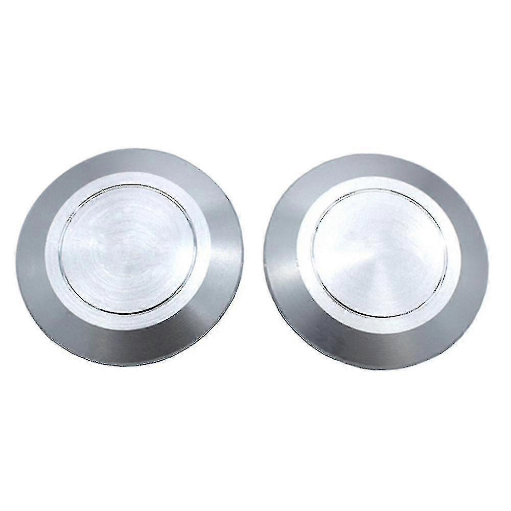 Motorcycle Frame Hole Cover Frame Hole Plug Decorative Cover Silver