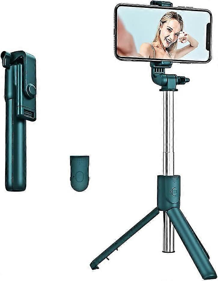 Selfie Stick Tripod With Wireless Remote And Tripod Stand,compatible With Ios And Android Heilwiy Gift