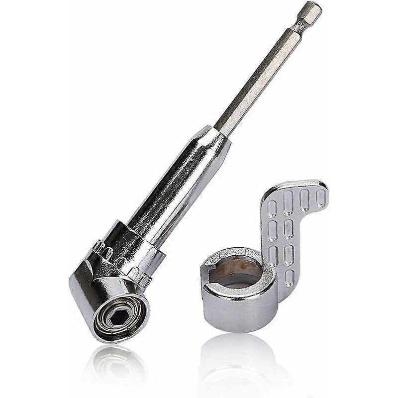 Right Angle 105 Degree Angled Screwdriver 1/4" Hex Shank for Drill