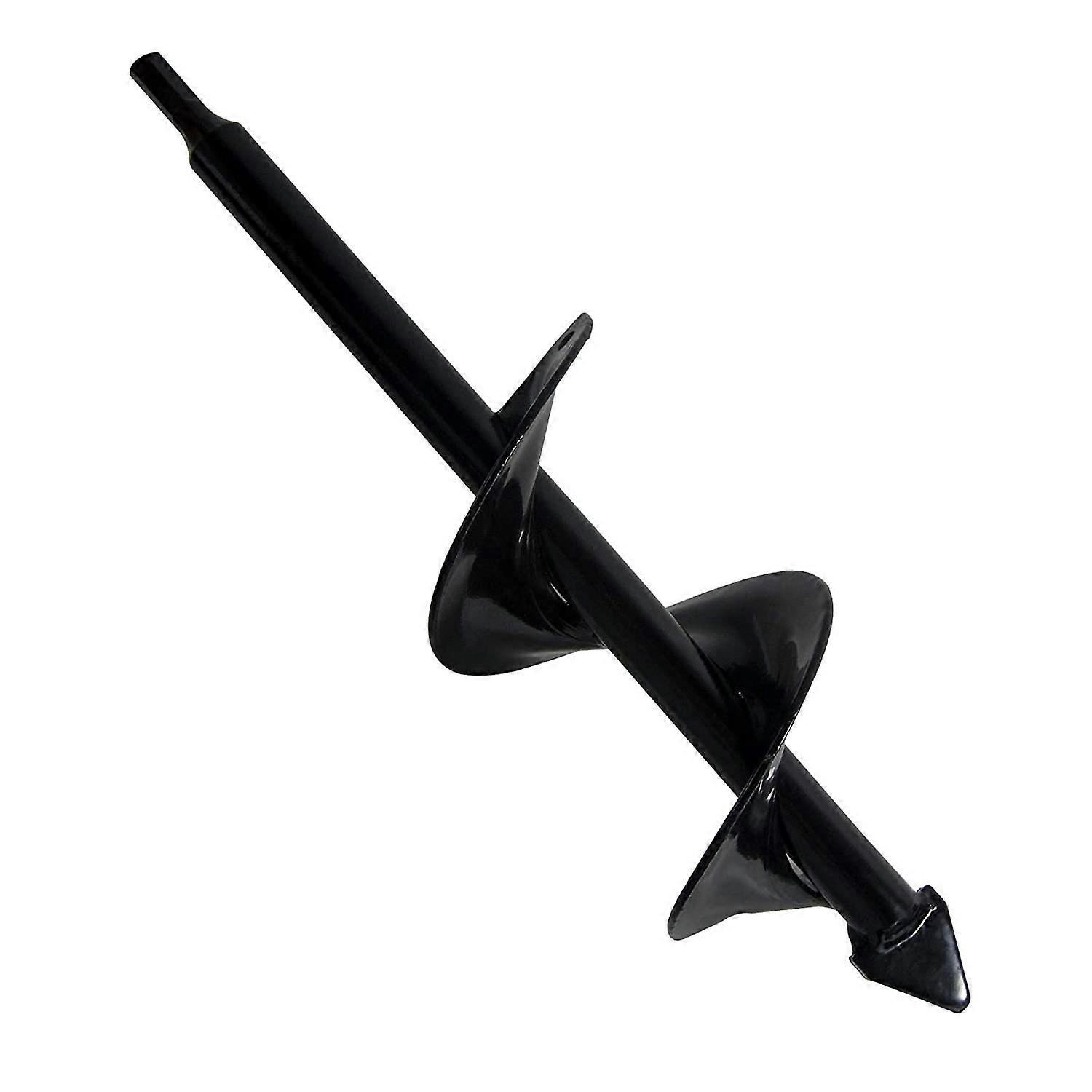 Garden Auger Thermal Auger, Digging Holes Deep Cultivation, Practical Planting Tool 30*8cmBlack