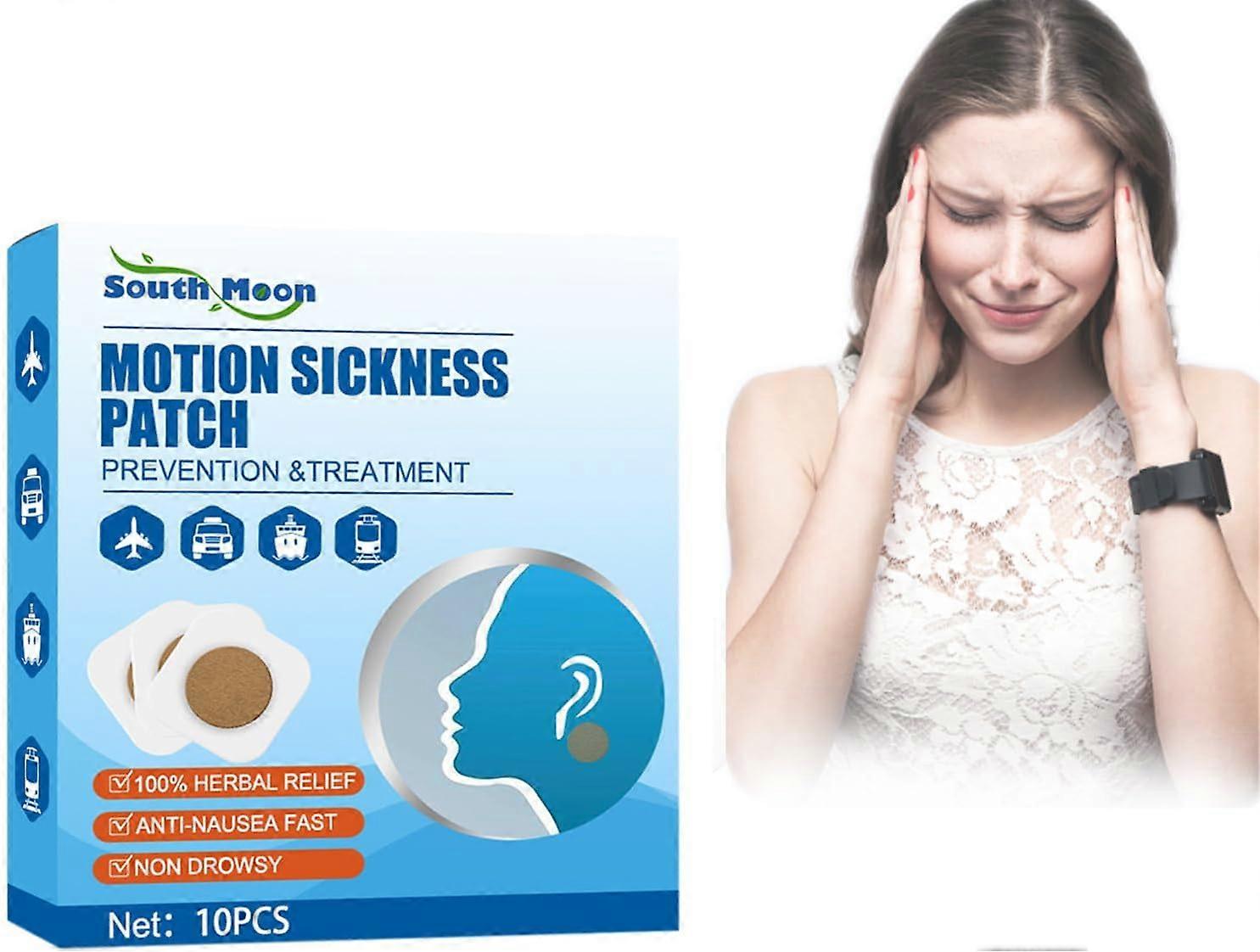 20 Pcs Motion Sickness Patches, Motion Sickness Patches for Car and Boat Trips, Motion Sickness Patches