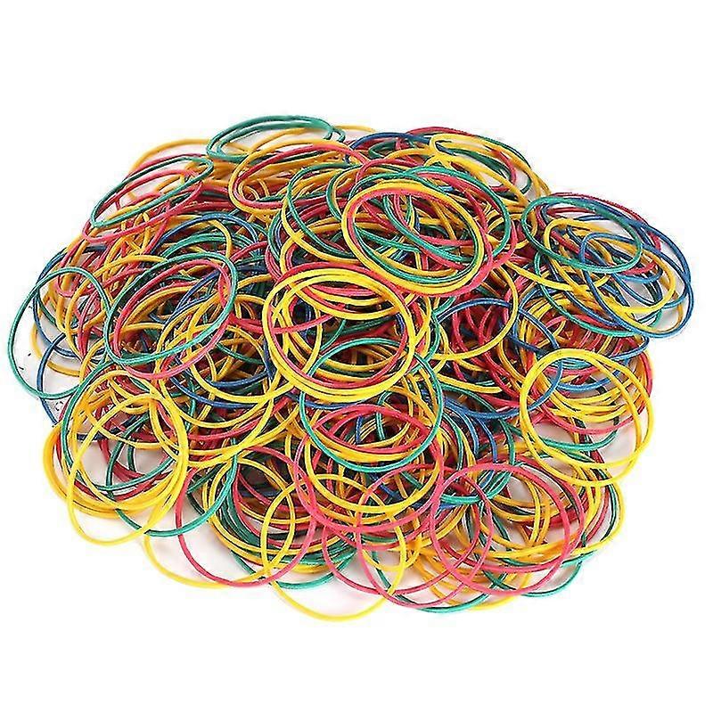 Elastic Rubber Bands Coloured File Folder Rubber Bands Natural Strong Elastic Bands For School Home Office Supplies Industrial Crafts Diy
