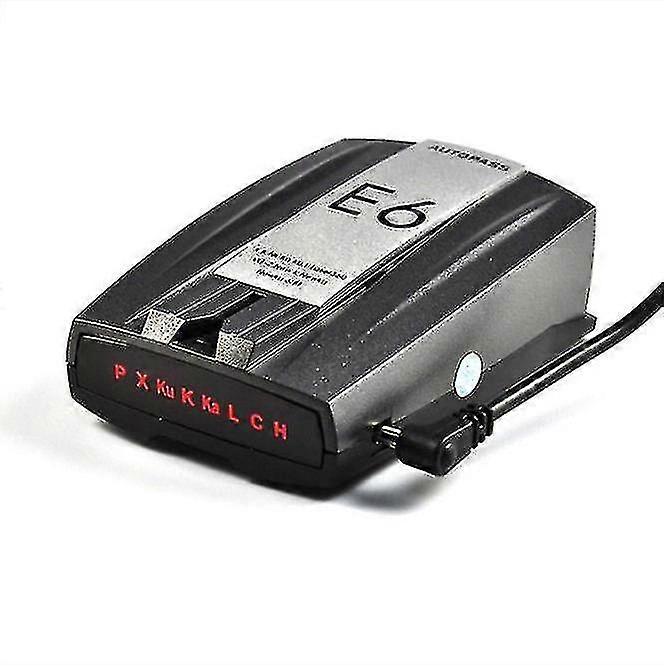 Universal E6 ciclu de înregistrare auto Radar Detector GPS Led Display senzor de mare negru Riilq