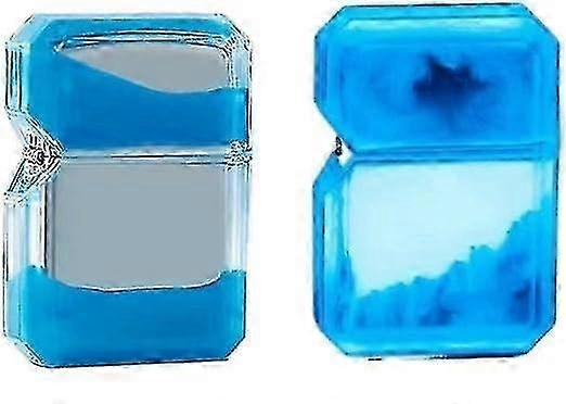 Retro Kerosene Lighter, Transparent Quicksand Lighter, Luminous Lighter, Soft Flame Lighter