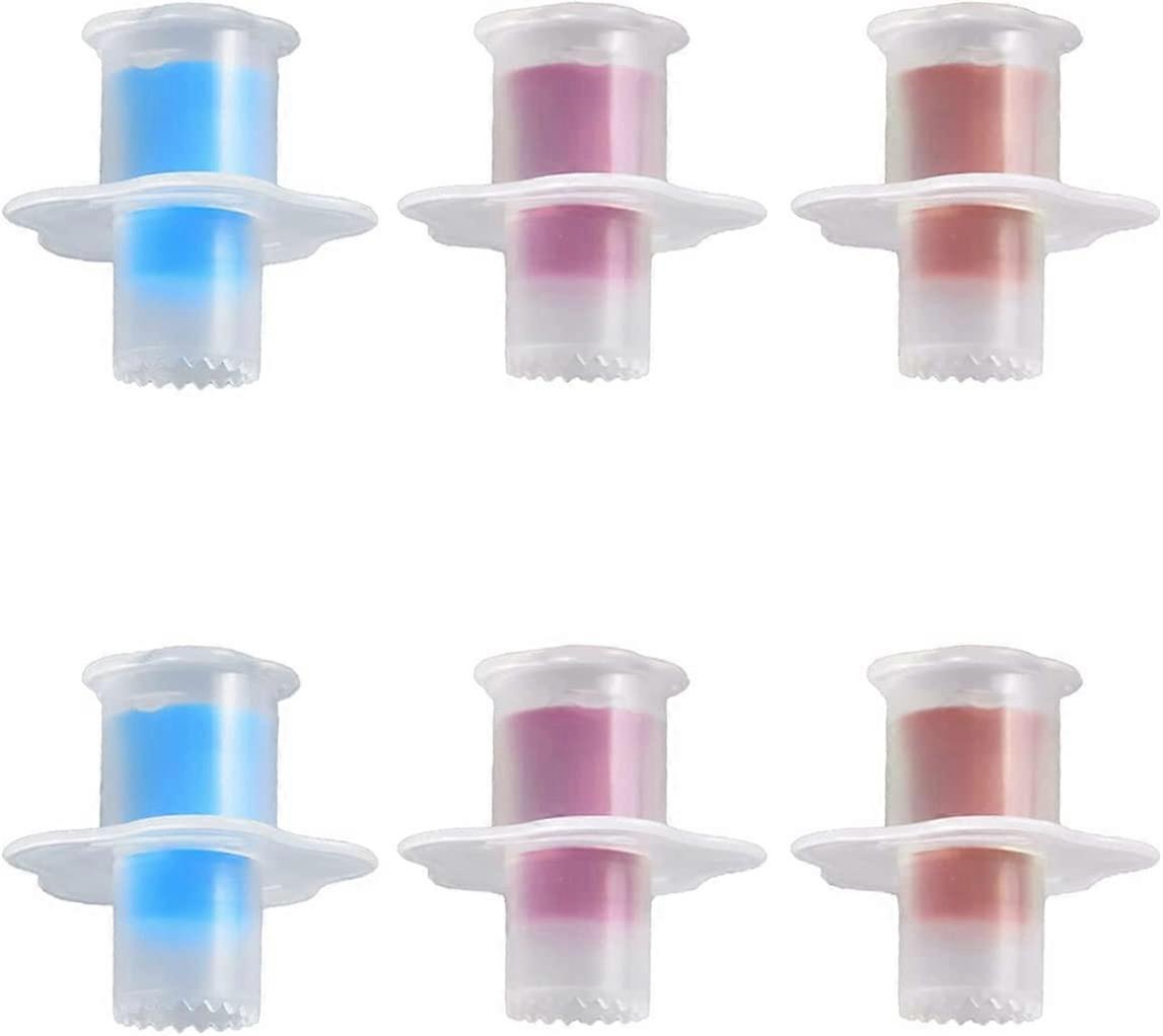 6Pcs Cupcake Plunger Corer, Cake Digging Holes Device Kitchen Cake Core Cutter Cookie Hole Digger Tools Plastic Cupcake Corers Plunger Cutter Pastry D