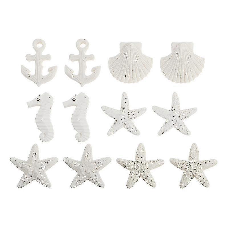 12pcs Marine Animals Ornament