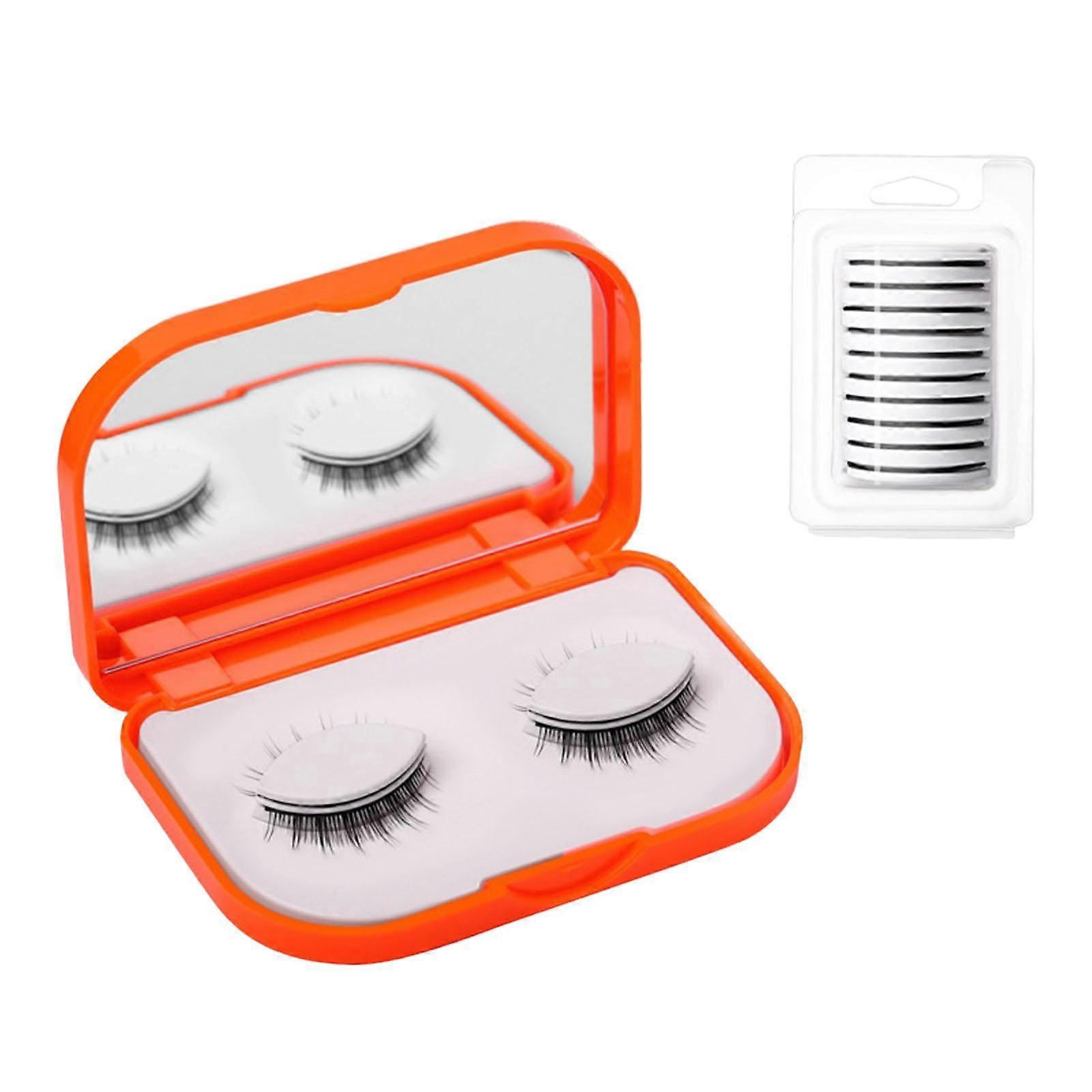 Self Adhesive Makeup False Lashes with Eyelash Jelly Strips  Style B