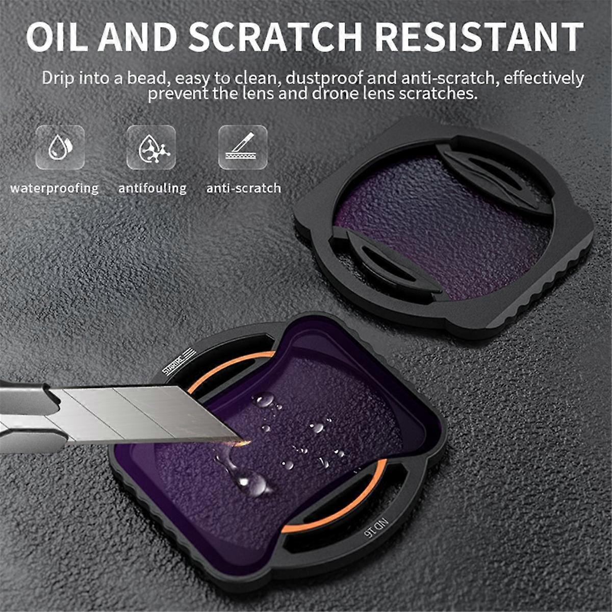 Drone Camera Filter for Avata2 Filter Crossover Kit Heads Camera Lens Drone Accessories,A