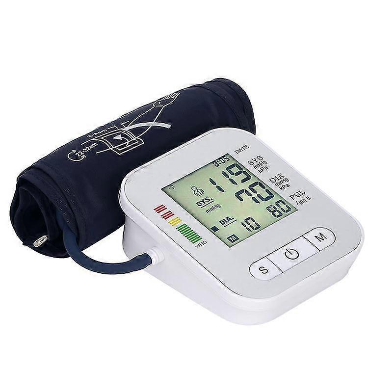 Blodtryksmonitor, digital blodtryksmonitor (1 stk.-sølv)