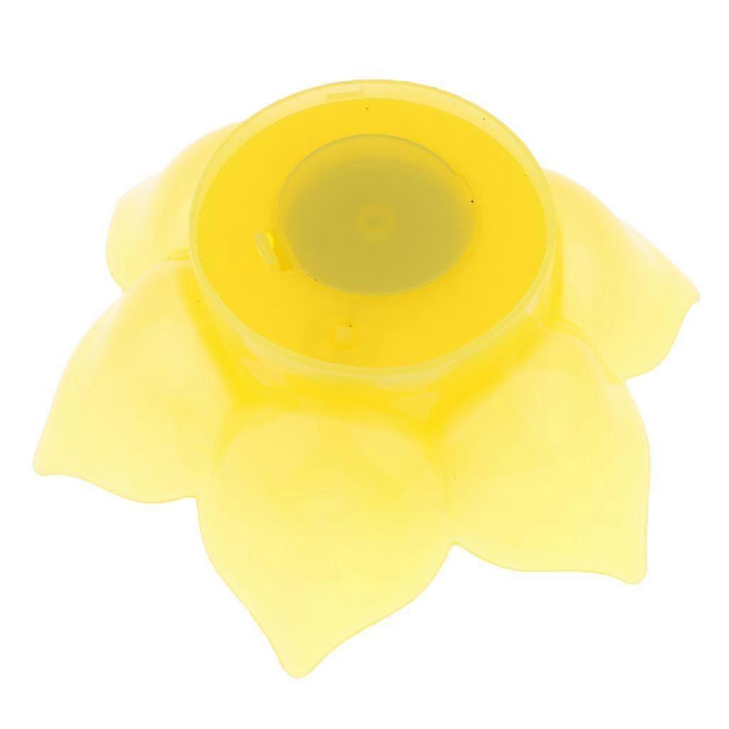 10x Batterie Lotus Blume LED Schwebendes Kerzenlicht DIY Kerzenlampen dekorieren