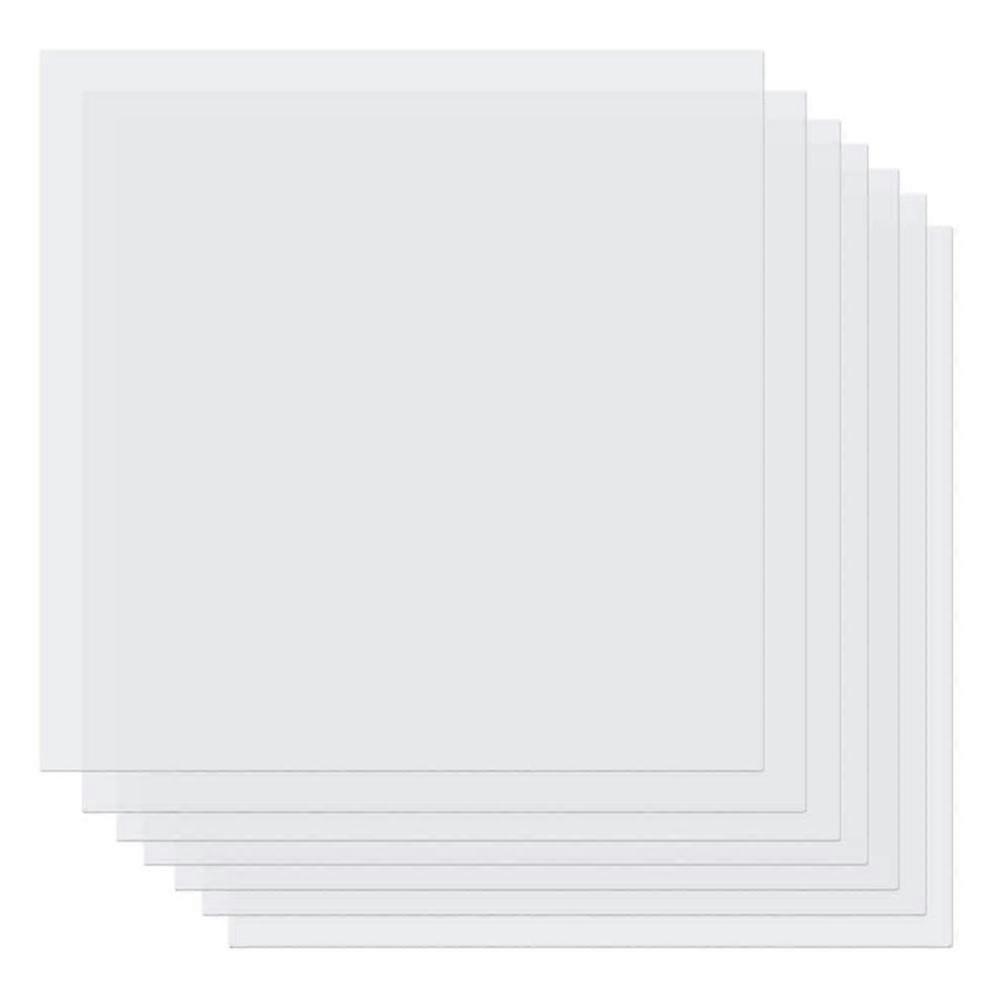 10Pcs 7Mil Blank Stencil Sheets, 12 x 12 Inch Mylar Template Stencil Material for & Silhouette Mach