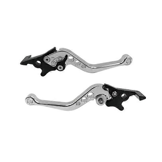 2Pcs Adjustable Double Disc Brake Motorcycle Modification Accessory Double Disc Brake Handle Lever for Scooters Electric Bike sy