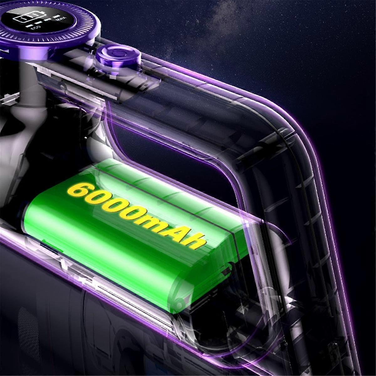 Handheld Vacuum Cordless - Car Vacuum Cleaner with Brushless Motor, 14000Pa Strong Suction Vacuum with LED Light