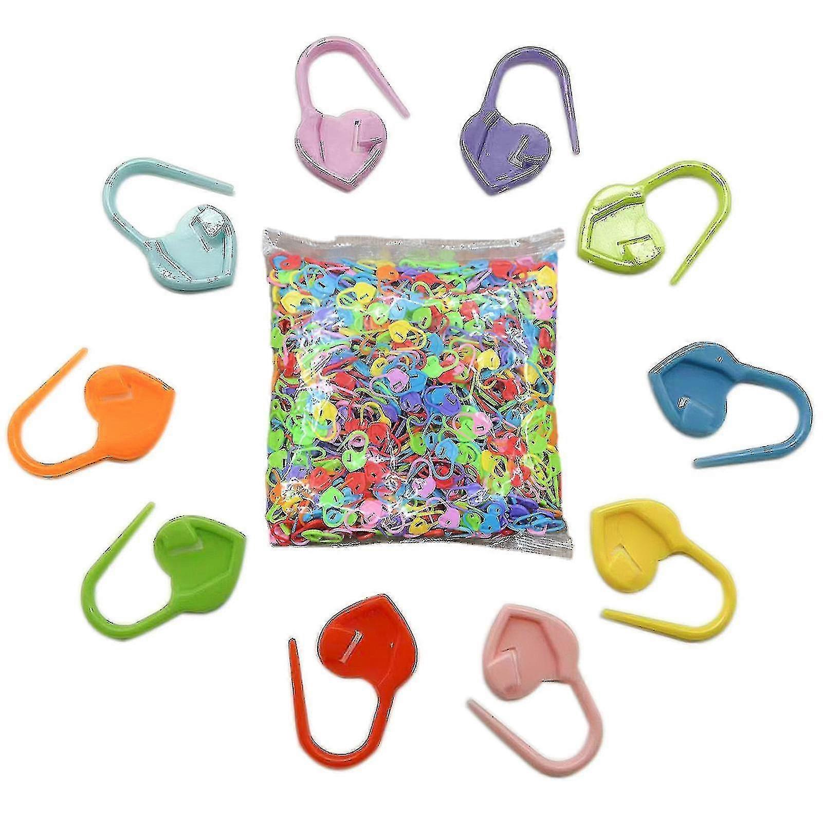 1000db horgolt öltés jelölő kötés horgolt öltés, öltésszámlálók horgoláshoz, öltésjelölők horgolt, öltésjelölők klipek, horgolt