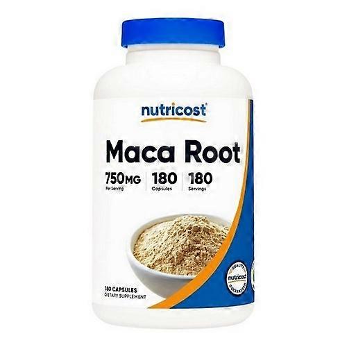 Nutricost Maca Root Capsules ,750 Mg ,180 Count