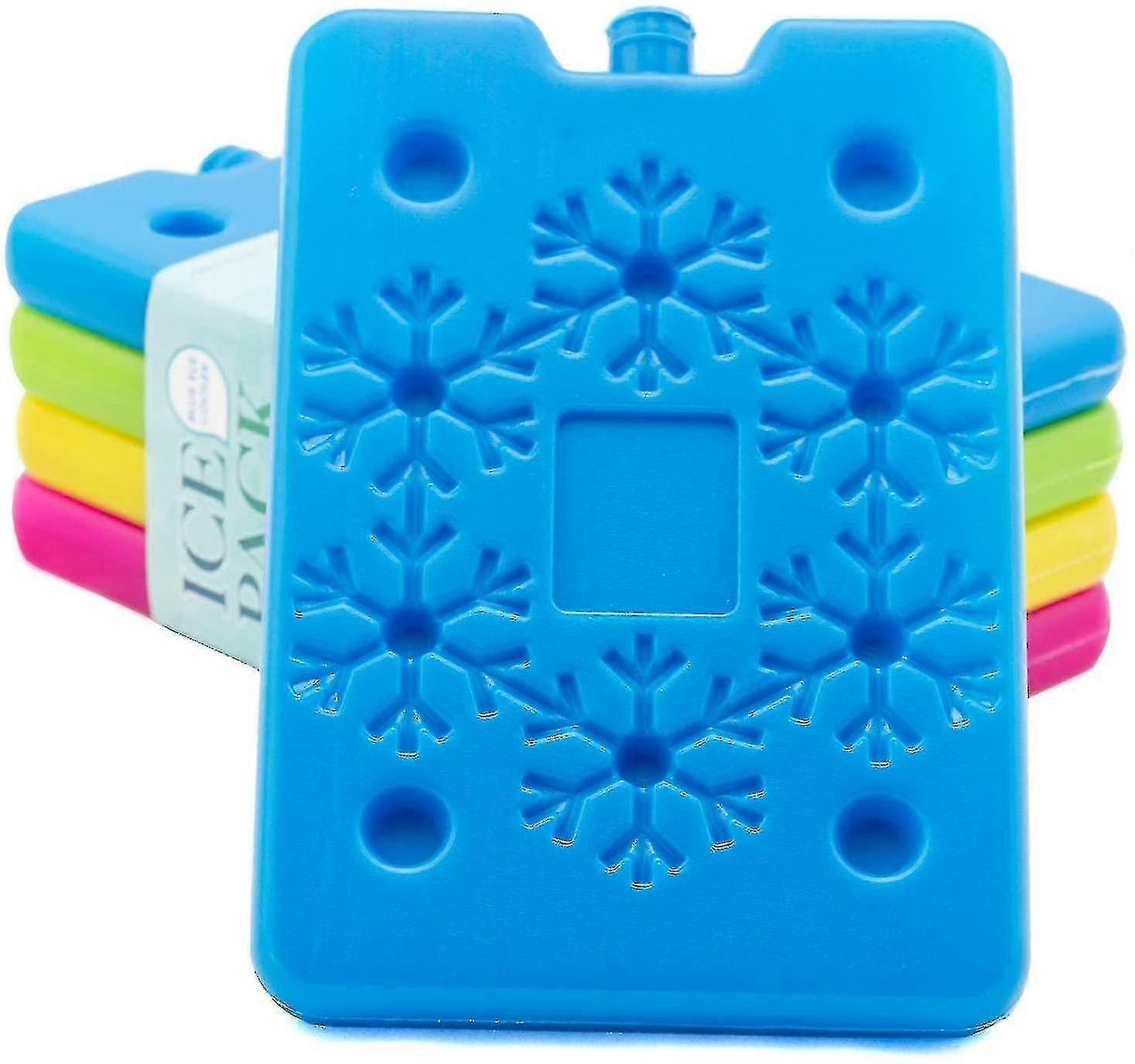 Ice Pack For Lunch Box And Cooler, Reusable And Long Lasting, Set Of 4