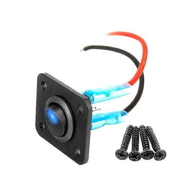 12V 1-5 Gang Universal Toggle Switch Panel USB Car Boat Marine RV Truck Blue LED Styling Accessories Marine Rocker Switch