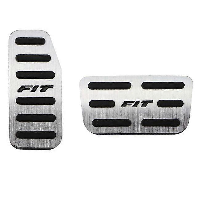Car Non Slip Foot Pedal For Honda Fit Jazz Acessories GK3 GR1 2014~2022 2020 AT Car Accelerator Gas Brake Foot Rest Pedal Covers