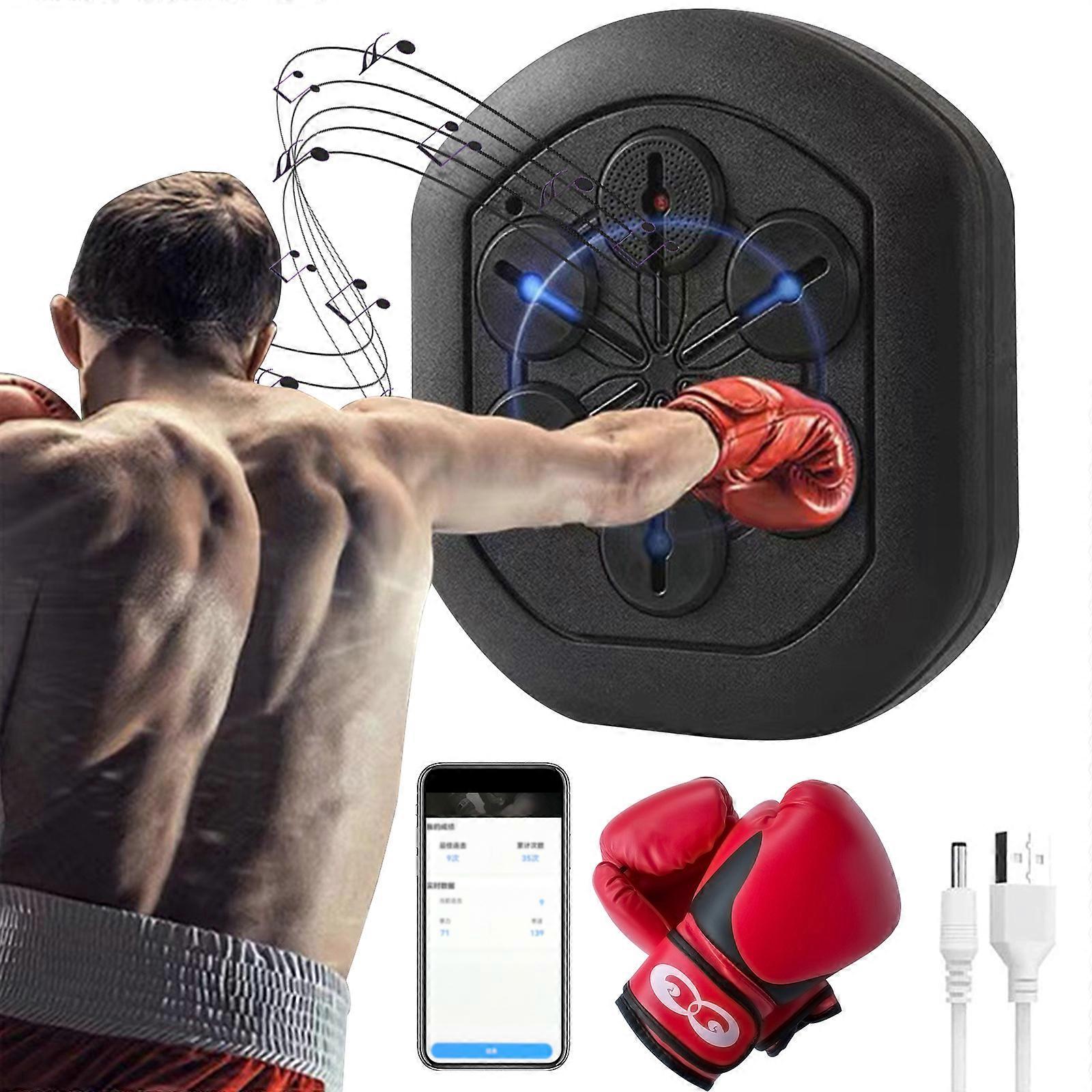 2023 Boxning Träning Musik Elektronisk Boxning Vägg Mål Stridståg APP Intelligent