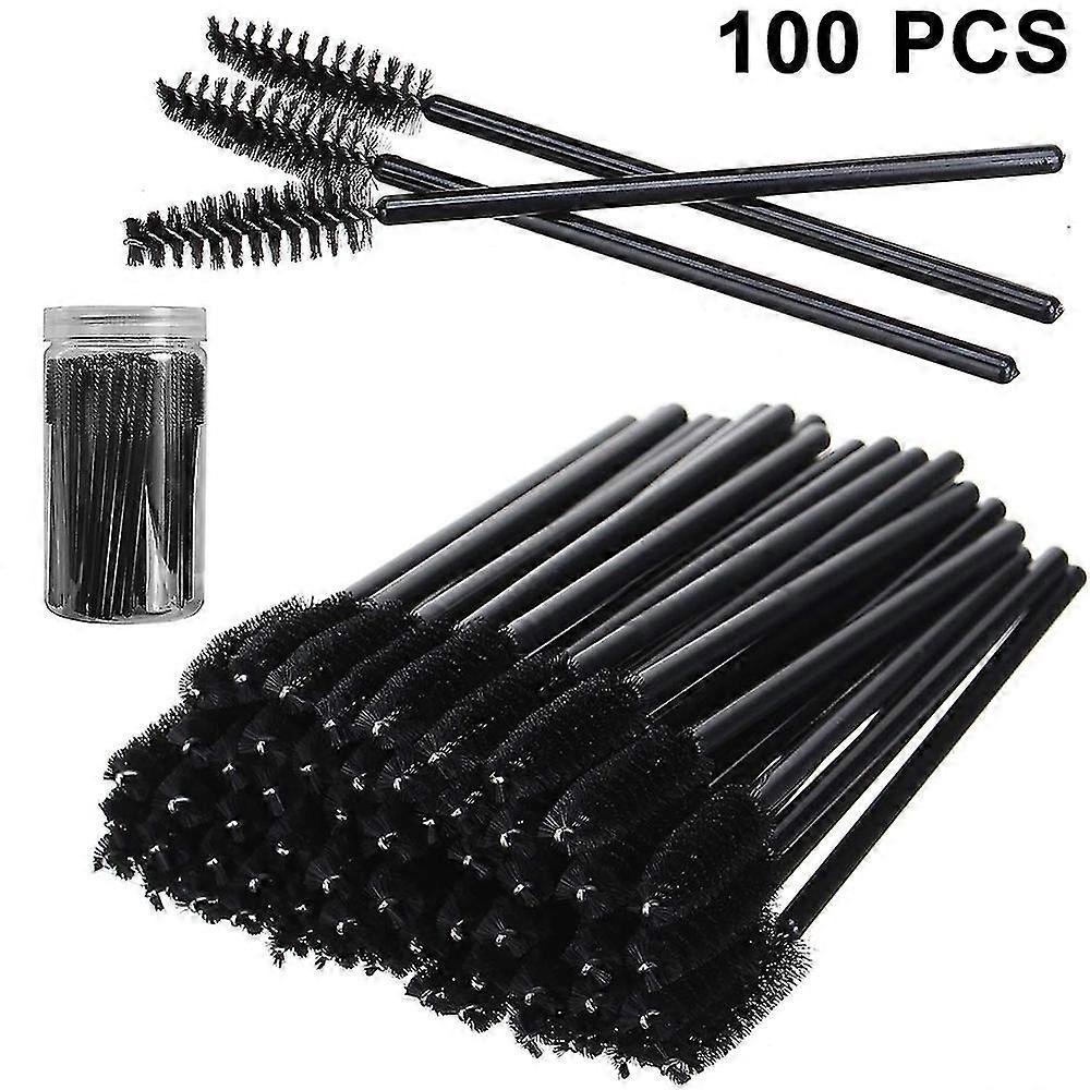 100 Pcs Disposable Mascara Wands, Eyelash Brush Mascara Testers Makeup