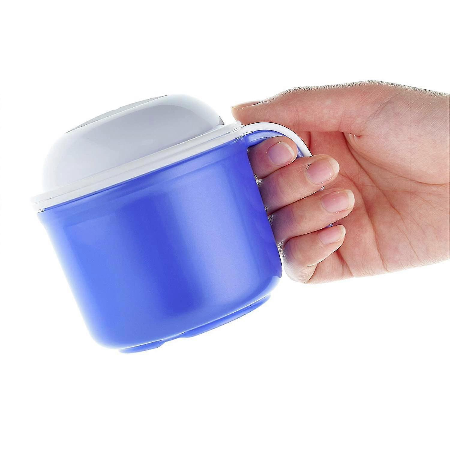 Denture Bath Case With Strainer,large False Teeth Bath Cup With Lid