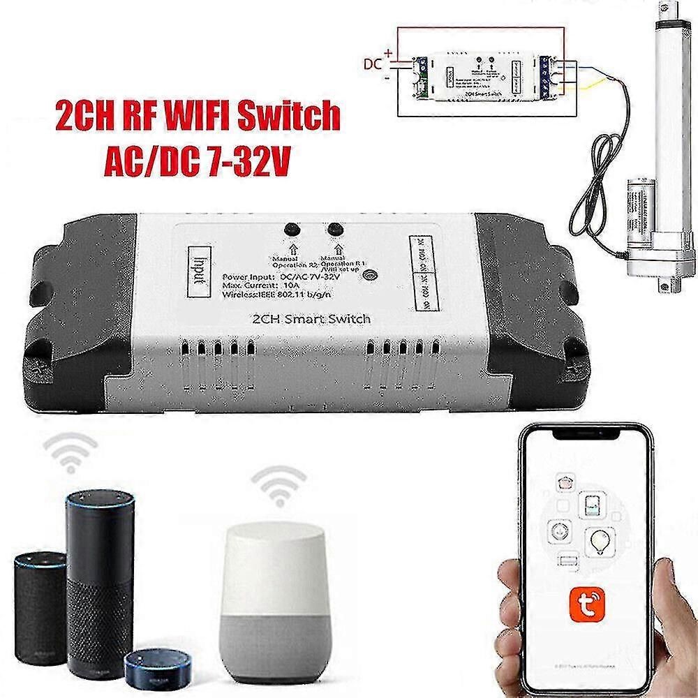 Smart Remote Controller for 12V24V Linear Actuator Motor - WiFi Phone App Control