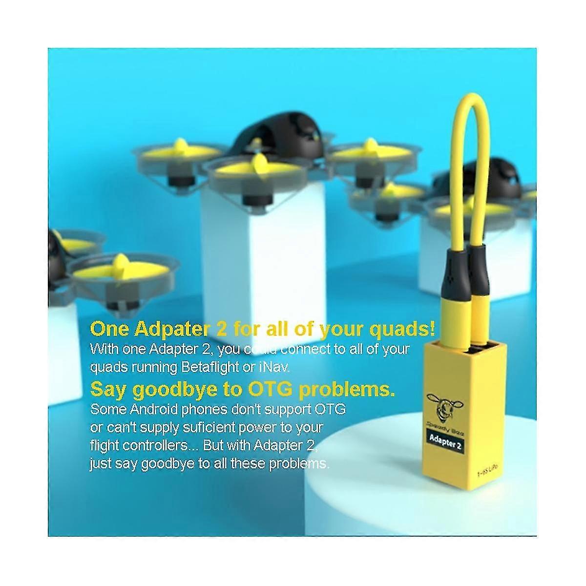 Adapter 2 Voll ausgestatteter Configrator 1-6s Xt60 Ph2.0 für Betaflight Inav F4 F7 Flight Controller Co