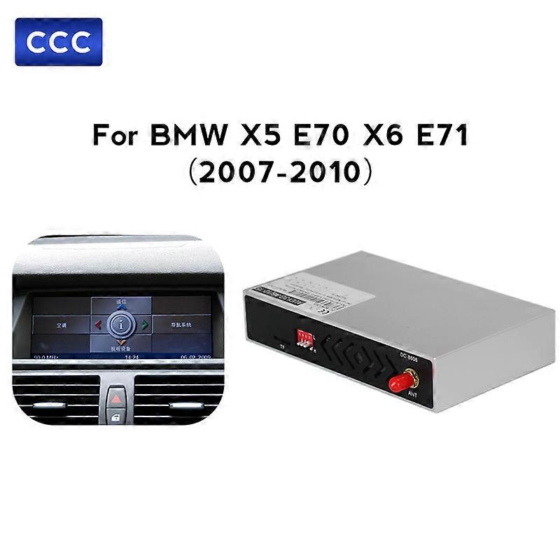OEM Screen Upgrade Wireless+Wired CarPlay AI Box For BMW X5 E70 / X6 E71 2007 - 2013,With Android Auto Mirror Link AirPlay